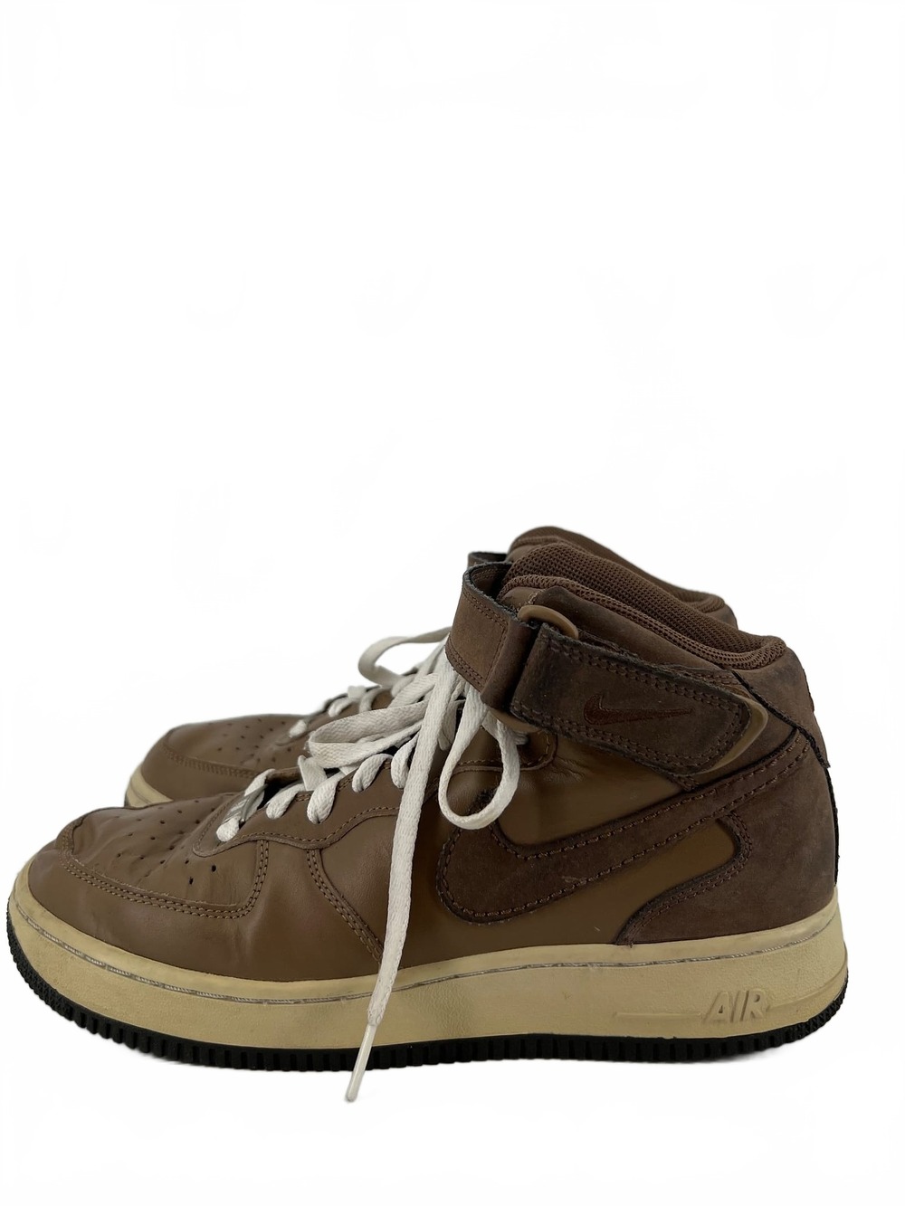 Nike Brown Air Force 1 Mid Sneakers | Women’s Size 8